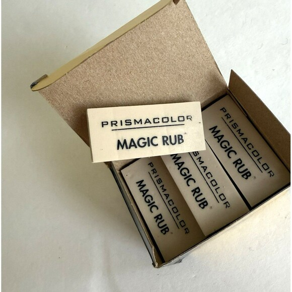 12 Count Box NEW Prismacolor 73201 Magic Rub Vinyl Drafting Erasers - Picture 5 of 6